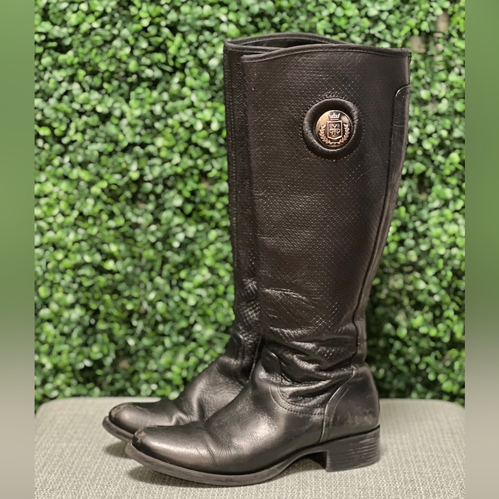 Bota Lyard London - Black Napa Leather Boots - Women’s Size 40 Luxury Feminine